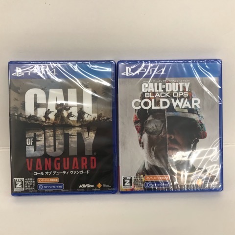 4278 【新品/未開封】PS4 CALL OF DUTY BLACK OPS COLD WAR/VANGURD ソフト2本セット_画像1