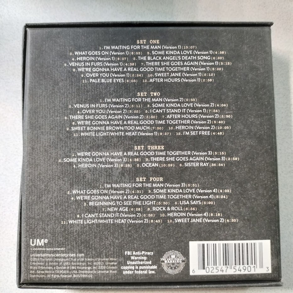 【4CD】 The Complete Matrix Tapes / THE VELVET UNDERGROUND_画像2