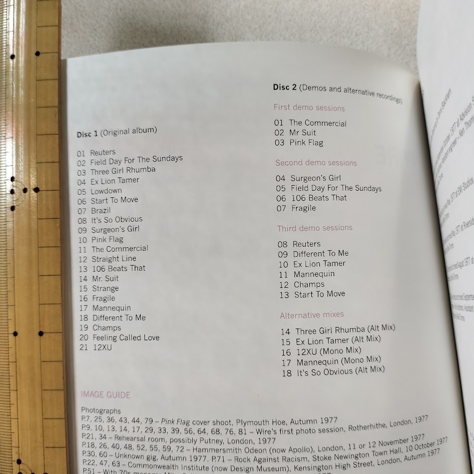 【2CD Special Edition】 Wire / Pink Flag_画像3