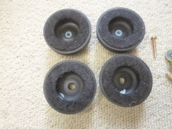 No.838 ●インシュレーター ●レコードプレーヤー ●SONY ソニー PS-150用 中古 _画像4