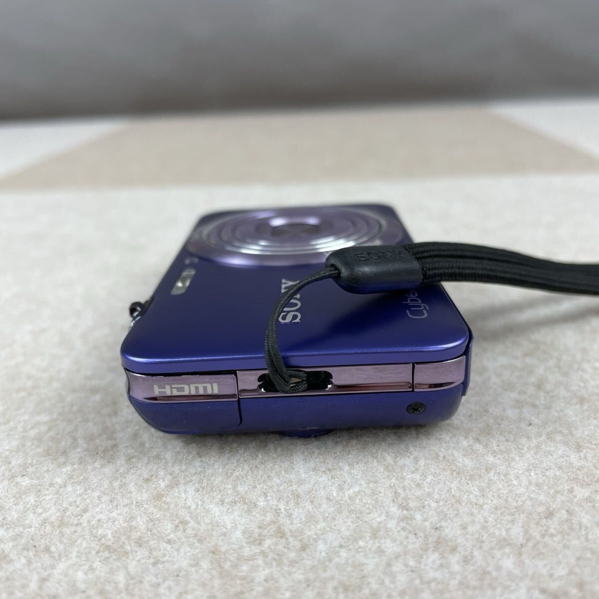 H ソニー SONY サイバーショット Cyber-shot コンパクトデジタルカメラ デジカメ パープル DSC-WX7_画像8