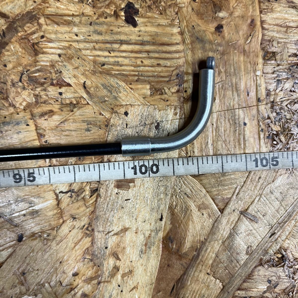 トライアンフ　スロットル　ワイヤー　ケーブル　44インチ　アクセル　ビンテージ　Triumph　BSA　TR6　モノブロックキャブレター(60_0439)_画像5