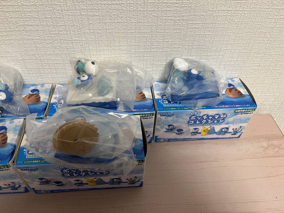 新品未使用（外箱のみ開封内袋未開封）★リーメント　ひんやりポッチャマコレクション　全6種セット ポケットモンスター　ポケモン_画像3