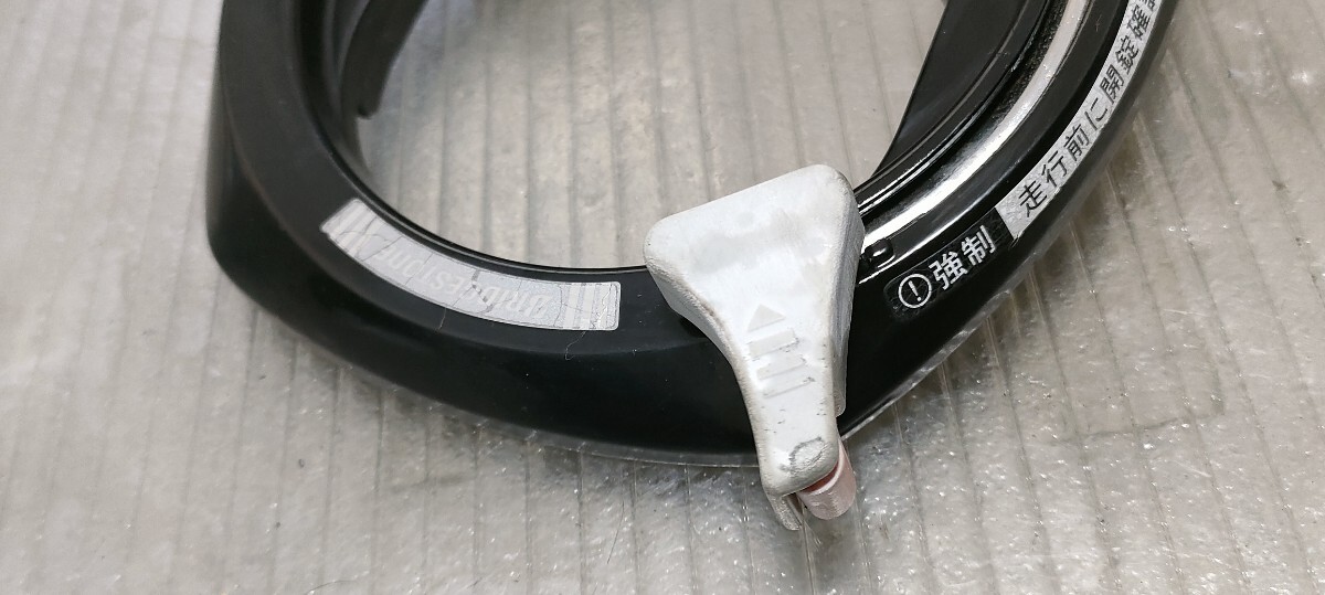 ブリヂストン【キーアッセンブリ　2014年】アンジェリーノ　中古　BRIDGESTONE アシスト自転車部品　動作確認済　カギ　鍵　Angelino_画像4