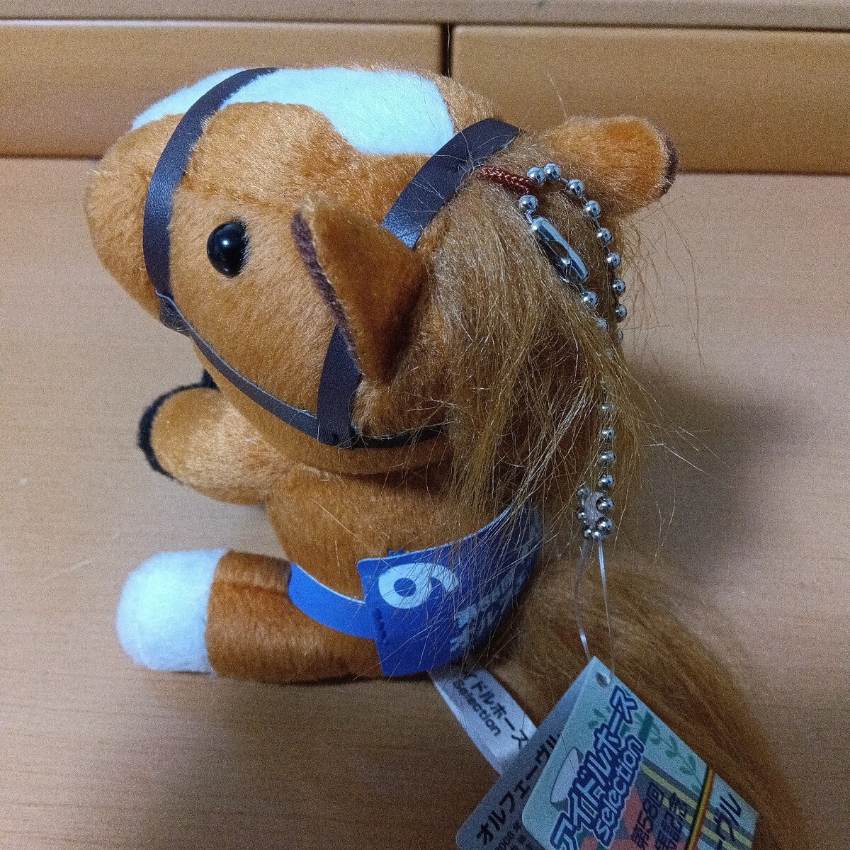 サラブレッドコレクション 競馬 ぬいぐるみ アイドルホース 競走馬 有馬記念 オルフェーヴル 三冠馬 凱旋門賞2着 マスコットサイズ 未使用_画像7