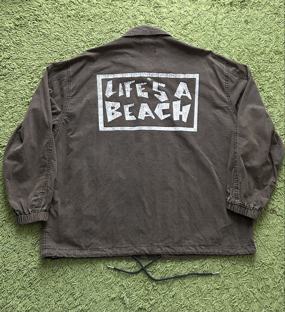 Universal Style Wear × Life's a Beach / ライフズアビーチ コラボ コーチジャケット_画像5