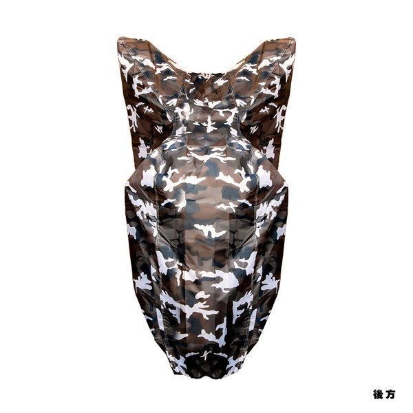 大坂繊維資材 INFIMO IMA92303 INFIMO 迷彩柄バイクカバー かっこいいカモフラージュ柄 迷彩柄グレー Lサイズ