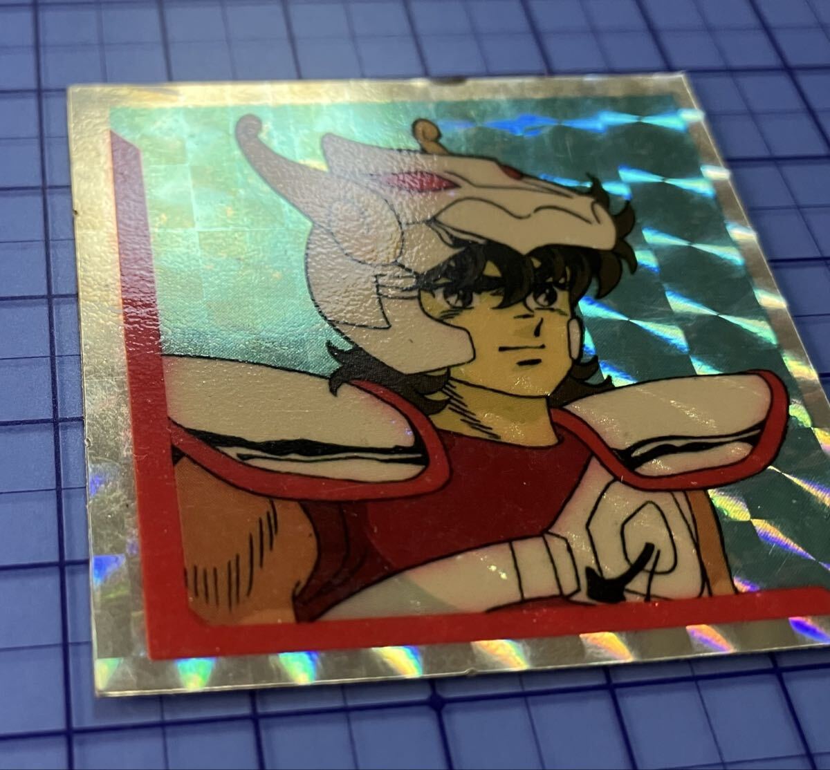 状態B 裏青 聖闘士星矢 聖闘士復活 アマダ マイナーシール_画像7