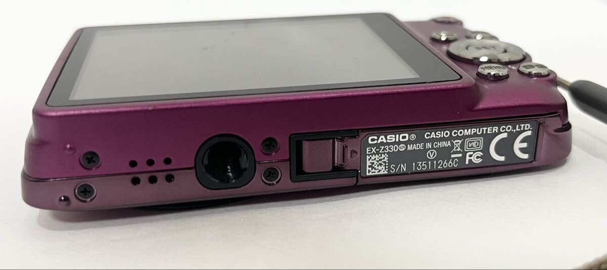 CASIO カシオ EXILIM EX-Z330 コンパクトデジタルカメラ  パープル_画像6