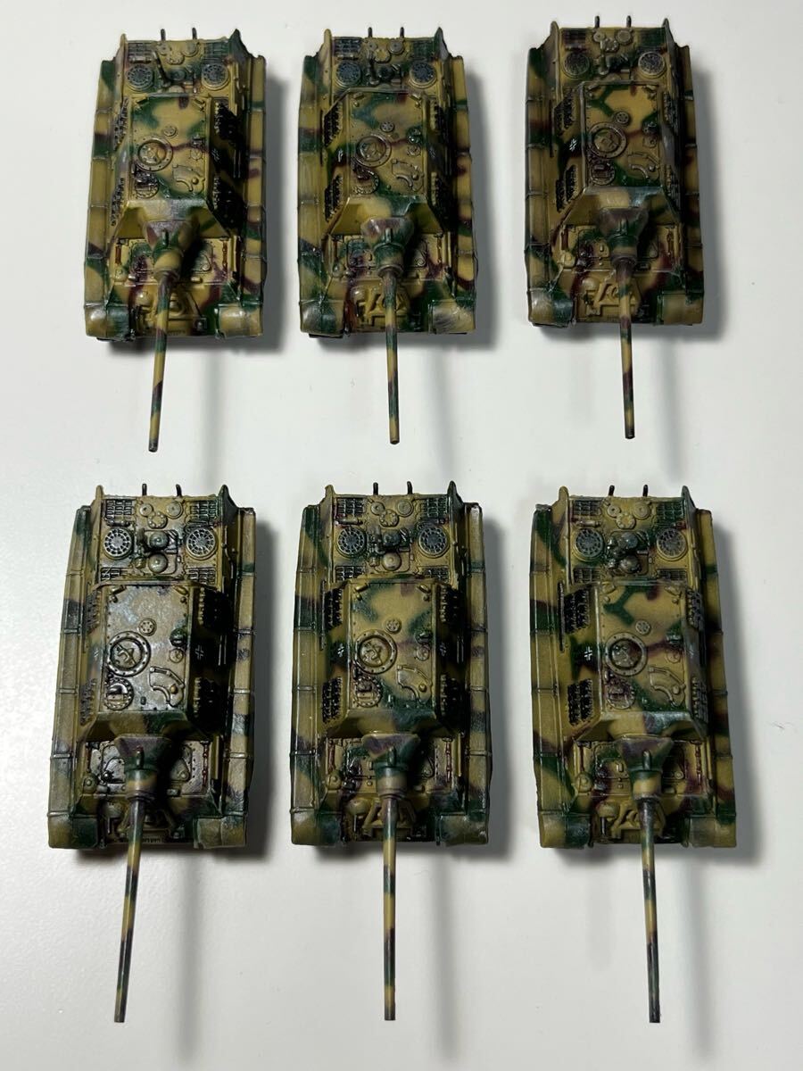 1/144 DOYUSHA 童友社 CAN。DO DRAGON マイクロアーマー 第5弾 ドイツ JAGDPANZER ヤークトタイガー 第653重駆逐戦車大隊 032 ×6_画像3