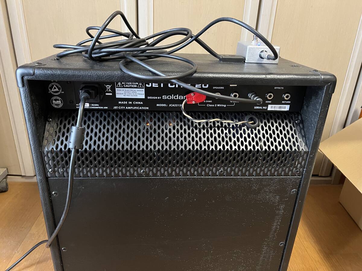 【JET CITY JCA2212C】改造品（SATスイッチ追加、スピーカー＆スピーカーケーブルとパワー管交換）_画像4