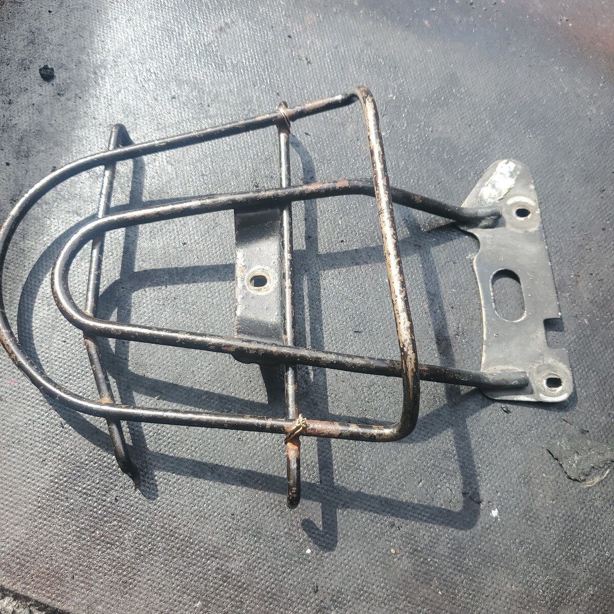 ホンダ　HONDA　スマートディオ　DIO　AF56　 リアキャリア 荷台 キャリア 曲がりなし_画像4