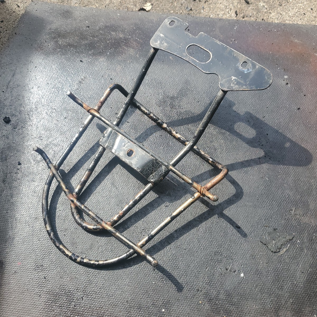 ホンダ　HONDA　スマートディオ　DIO　AF56　 リアキャリア 荷台 キャリア 曲がりなし_画像5