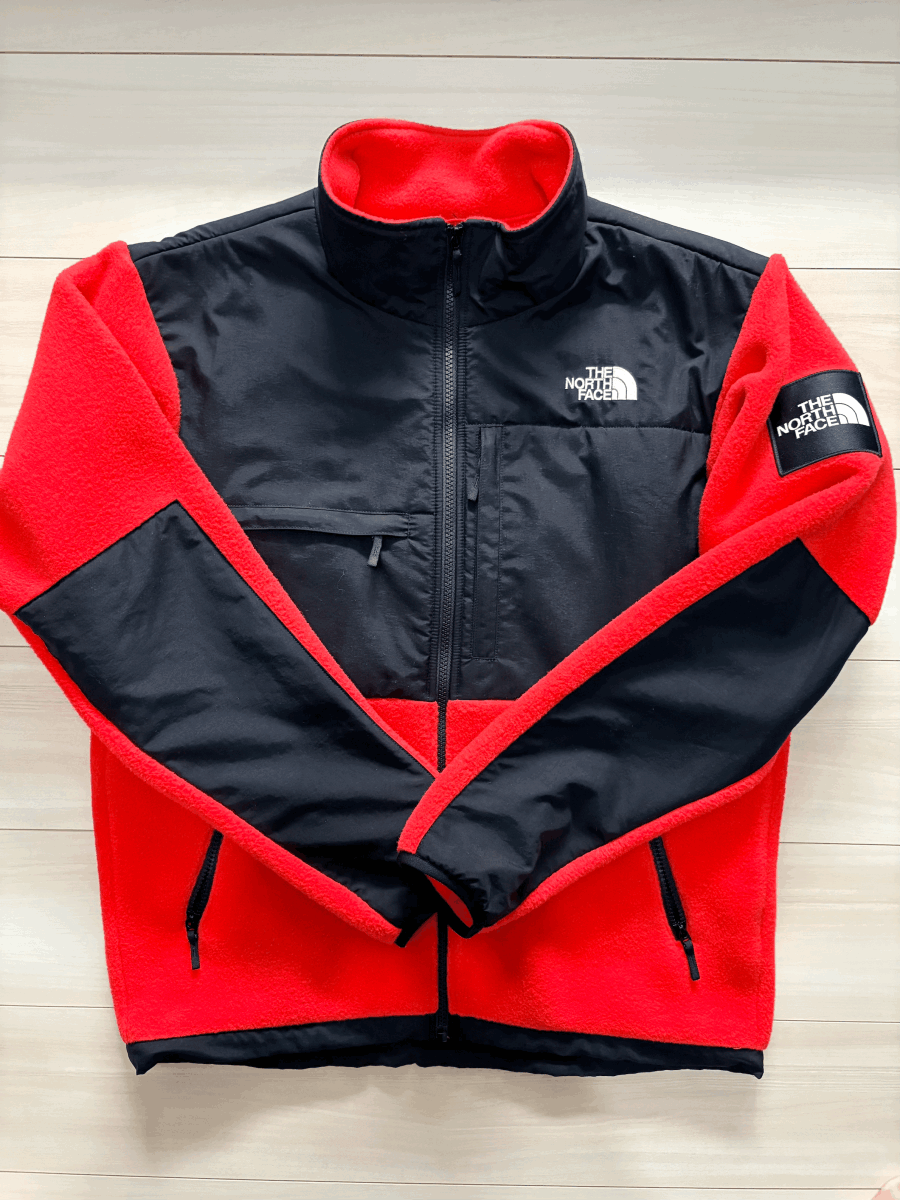 northface Denali jacket Lサイズ　オレンジ　美品_画像1