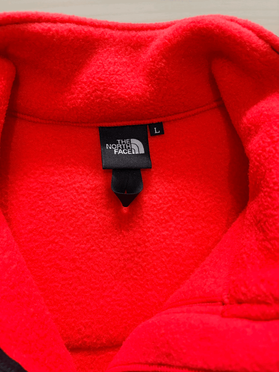 northface Denali jacket Lサイズ　オレンジ　美品_画像2