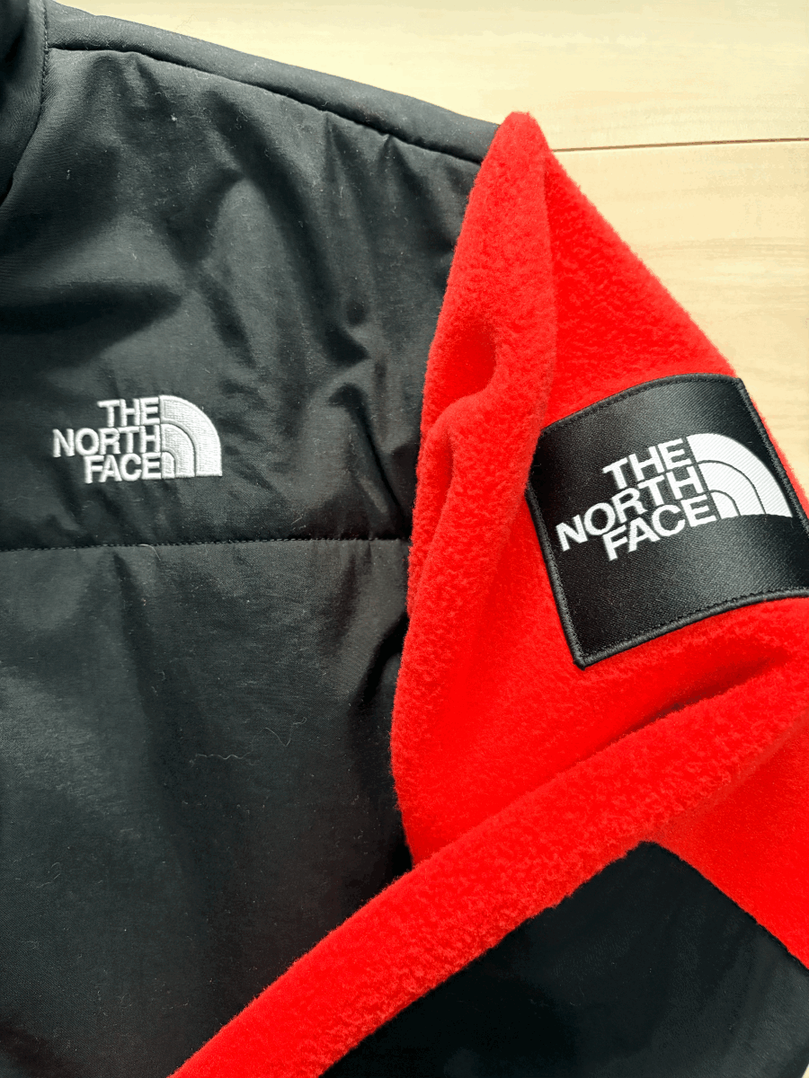 northface Denali jacket Lサイズ　オレンジ　美品_画像3