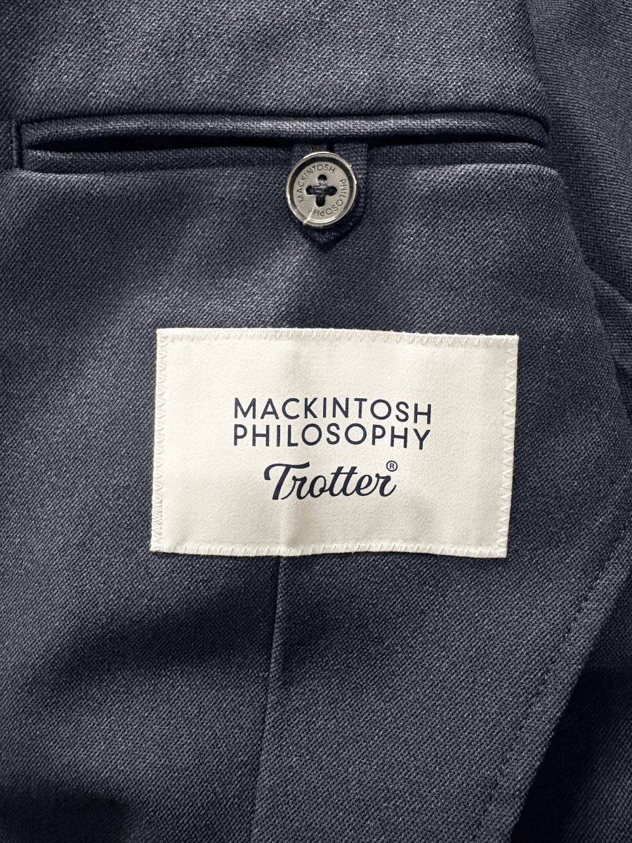 MACKINTOSH PHILOSOPHYトロッタージャケットネイビー40R_画像2