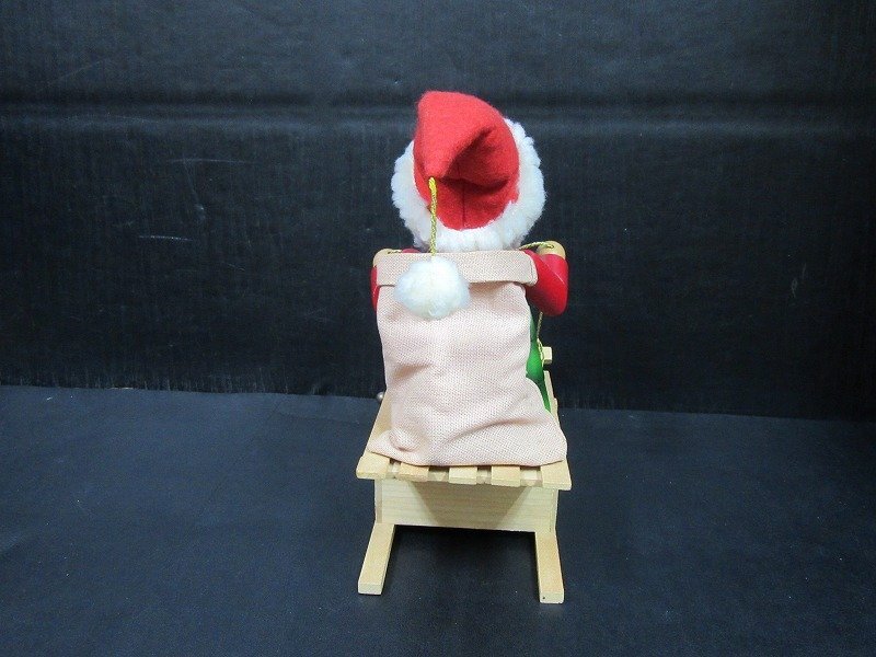 D3* Yokohama старый предмет * музыкальная шкатулка дракон ju Santa Claus 