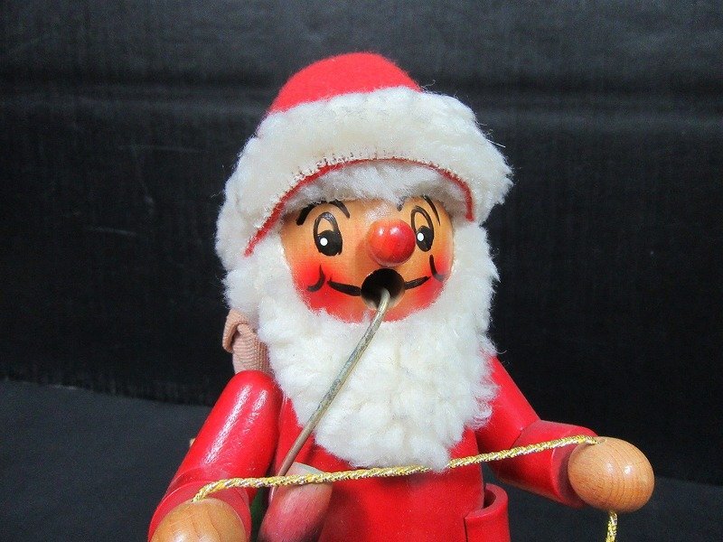 D3* Yokohama старый предмет * музыкальная шкатулка дракон ju Santa Claus 