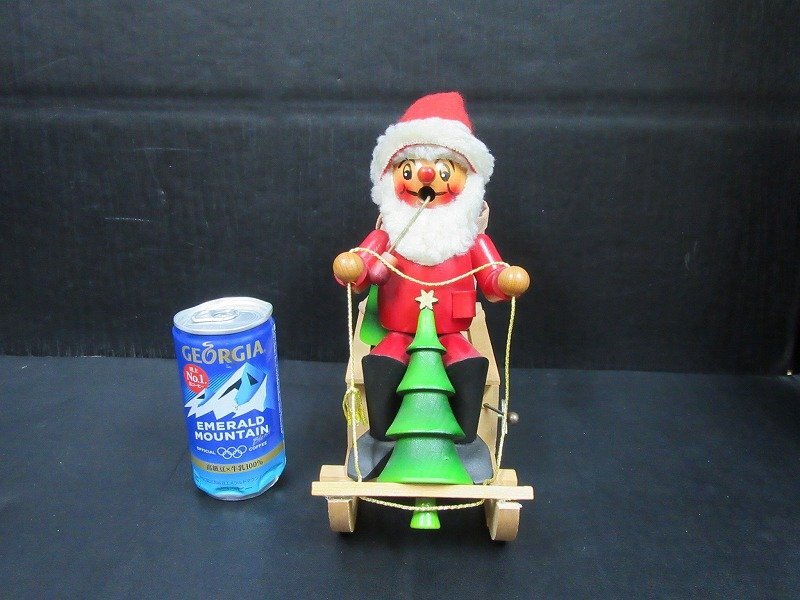 D3* Yokohama старый предмет * музыкальная шкатулка дракон ju Santa Claus 