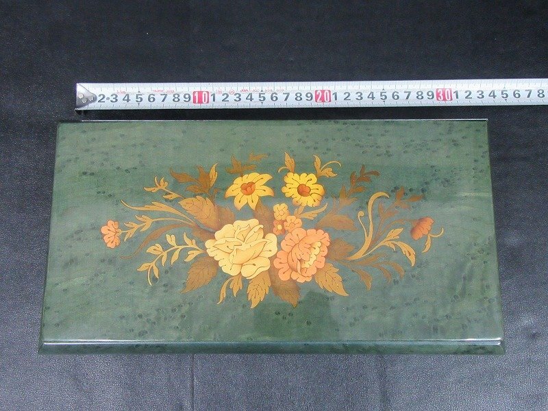 E2* Yokohama старый предмет * музыкальная шкатулка дракон juITALY!ske-ta-z*warutsu