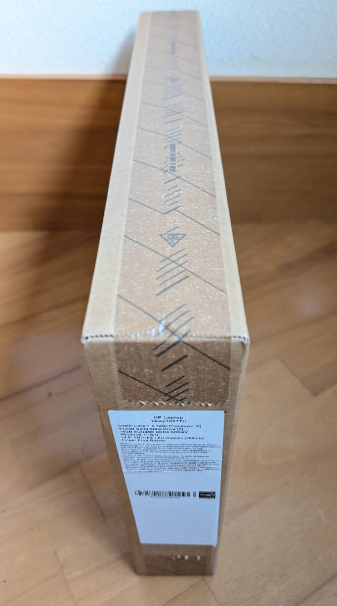 【新品未開封:保証付】 HP 14 ep1001TU Intel Core 5 120U/メモリ 16GB/SSD 512GB/14型 非光沢 フルHD/win11/office24 25年6月製_画像2