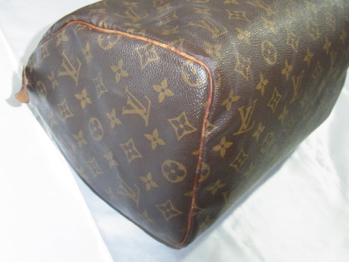 ルイ・ヴィトン LouisVuitton ハンドバッグ スピーディ30 モノグラム PVCレザー M41526 VI874 中古品_画像4
