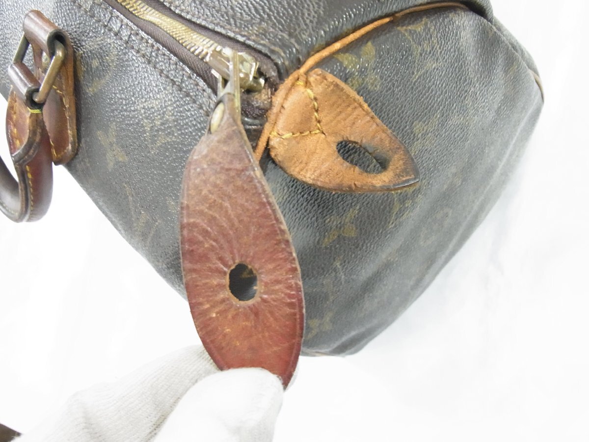 ルイ・ヴィトン LouisVuitton ハンドバッグ スピーディ30 モノグラム PVCレザー M41526 VI874 中古品_画像6