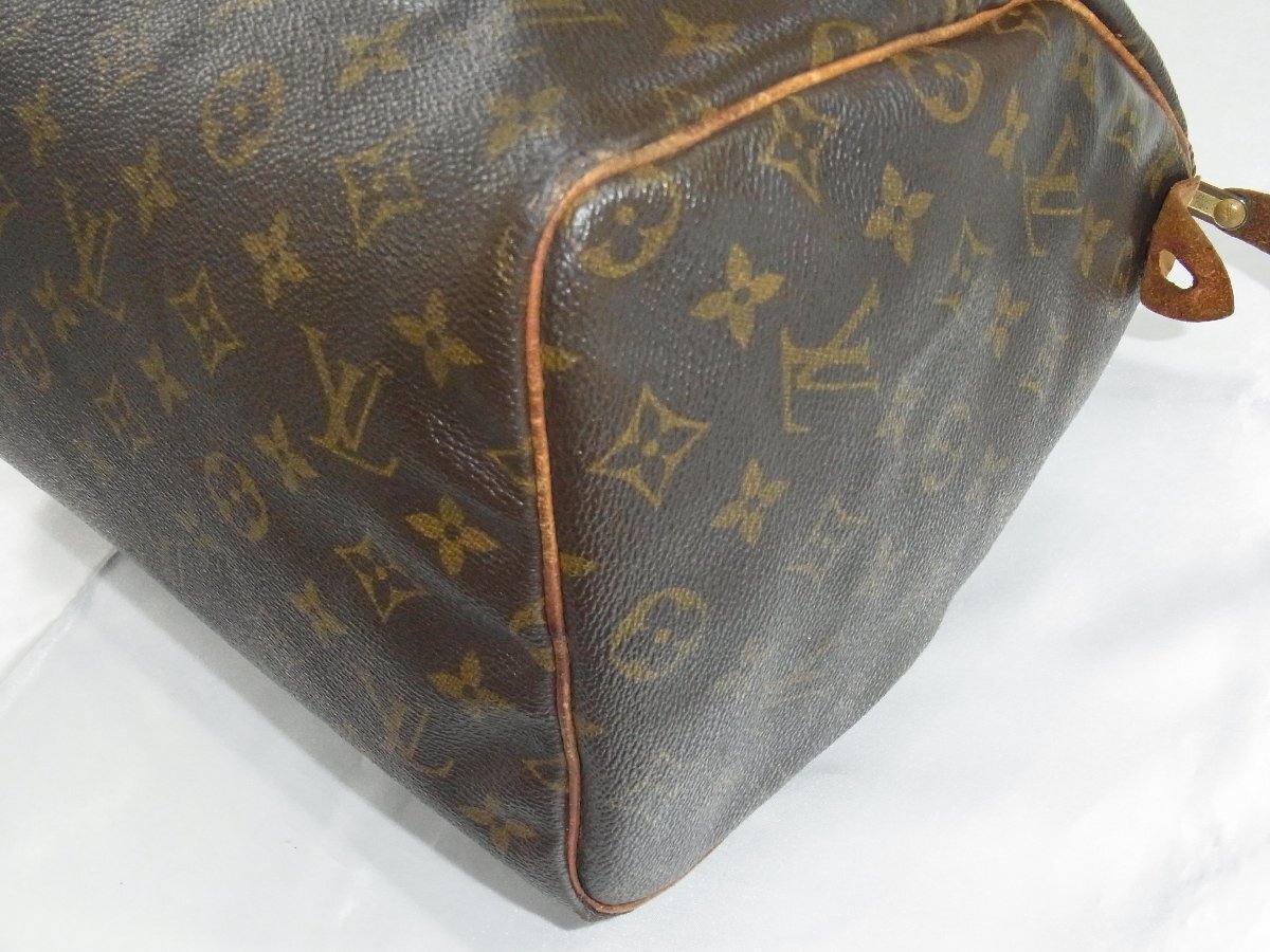 ルイ・ヴィトン LouisVuitton ハンドバッグ スピーディ30 モノグラム PVCレザー M41526 VI874 中古品_画像3