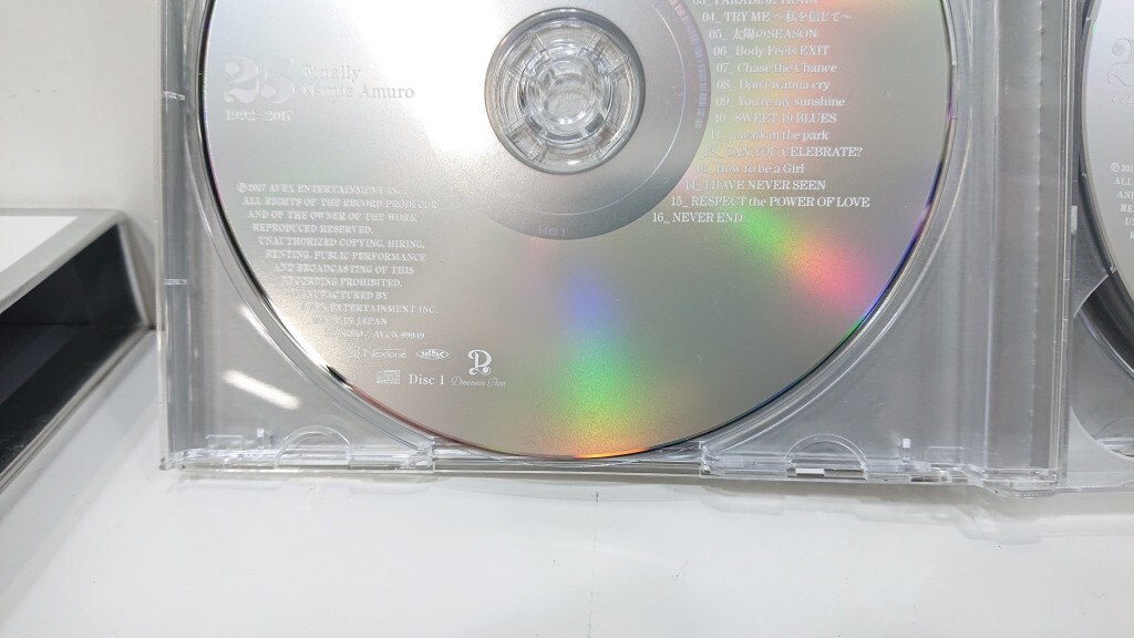 コンパクト 安室奈美恵 25 Finally Namie Amuro 1992-2017 CD アルバム DVD アムロ _画像6