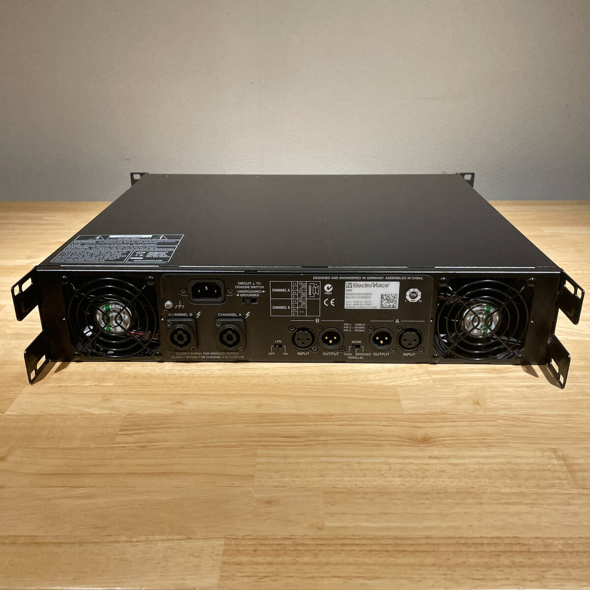 【メンテナンス済み】Electro-Voice Q99 パワーアンプ EV エレクトロボイス Q99 整備済み