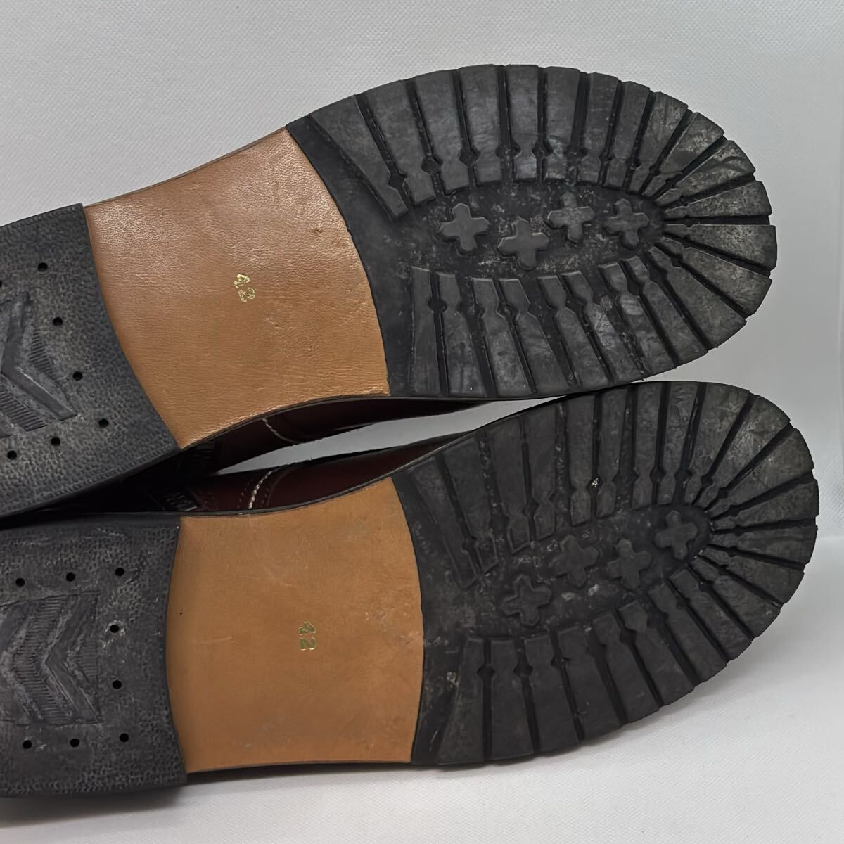 WALEZ UNION MADE ワークブーツ 26.0㎝ ベックマン redwing ブラックチェリー レースアップ ワークブーツ レッドウィング_画像9