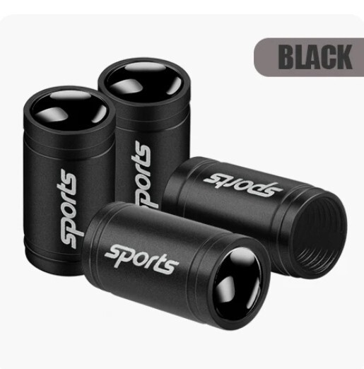 スズキ Sports エアーバルブキャップ ロング 4P【ブラック】ジムニー エブリイ ワゴンR アルト スペーシア ハスラー スイフト クロスビー_画像7