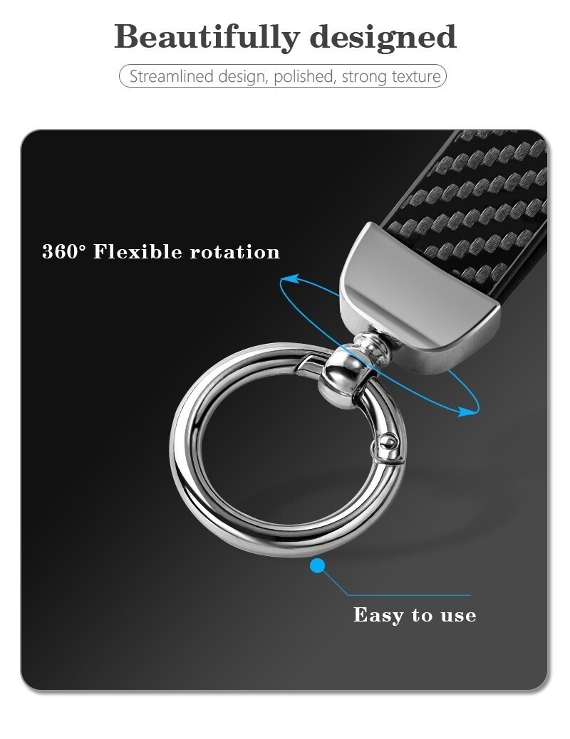 ニスモ カーボンレザー&メッキ キーホルダー■セレナ ノート/オーラ キックス スカイライン GT-R エルグランド デイズ リーフ キューブ_画像2