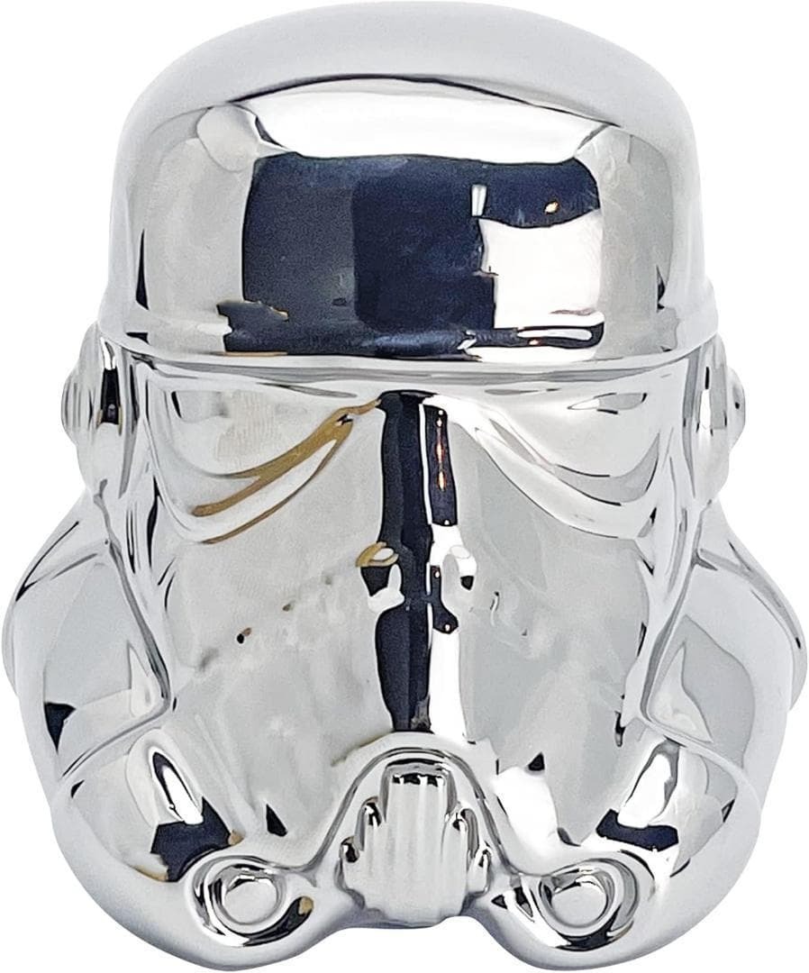 スターウォーズ ストームトルーパー シルバー 帝国軍 貯金箱_画像1