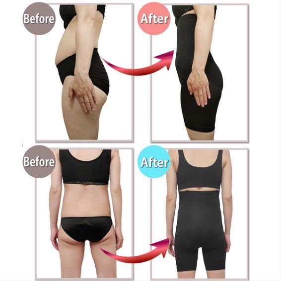 ハイウエストガードル M/L 着圧レギンス 骨盤ショーツ ウエストニッパー スパッツ ストッキング 骨盤矯正 補正下着 産後 ダイエット くびれ_画像8