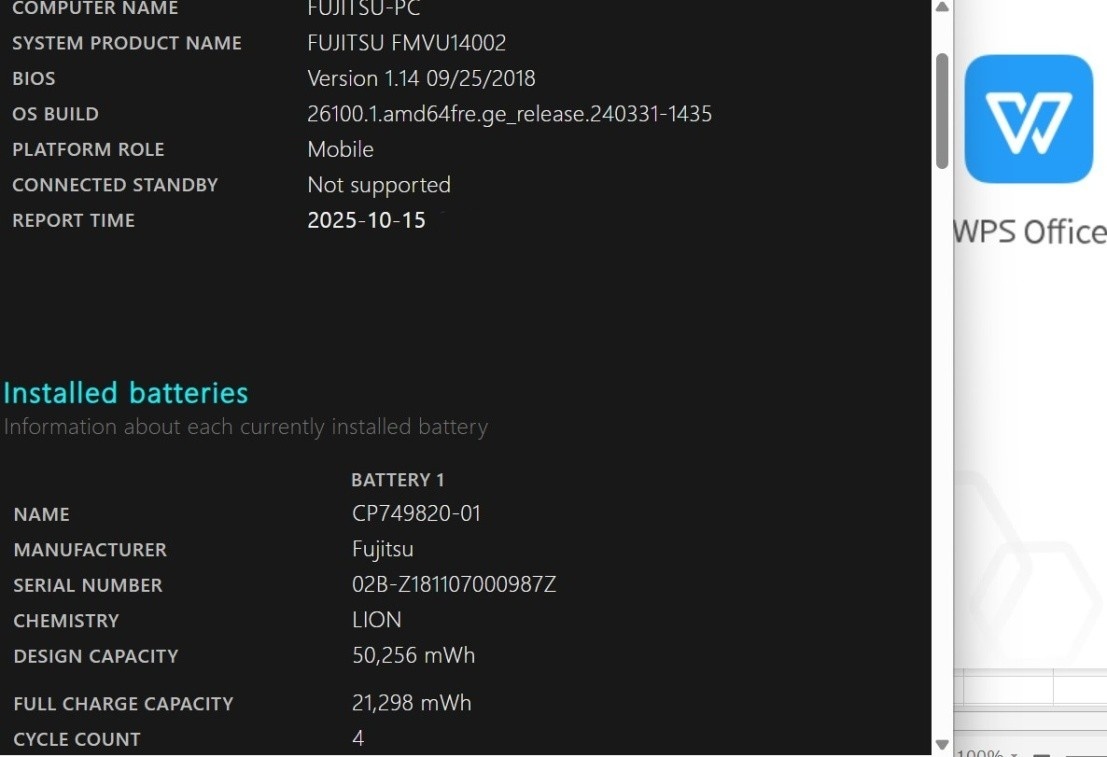 良品 フルHD タッチ 13.3型 Fujitsu LIFEBOOK U938S Windows11 第8世代 i5-8350u 8GB 128GB-SSD カメラ Office付き 中古パソコン 管:1021s_画像4
