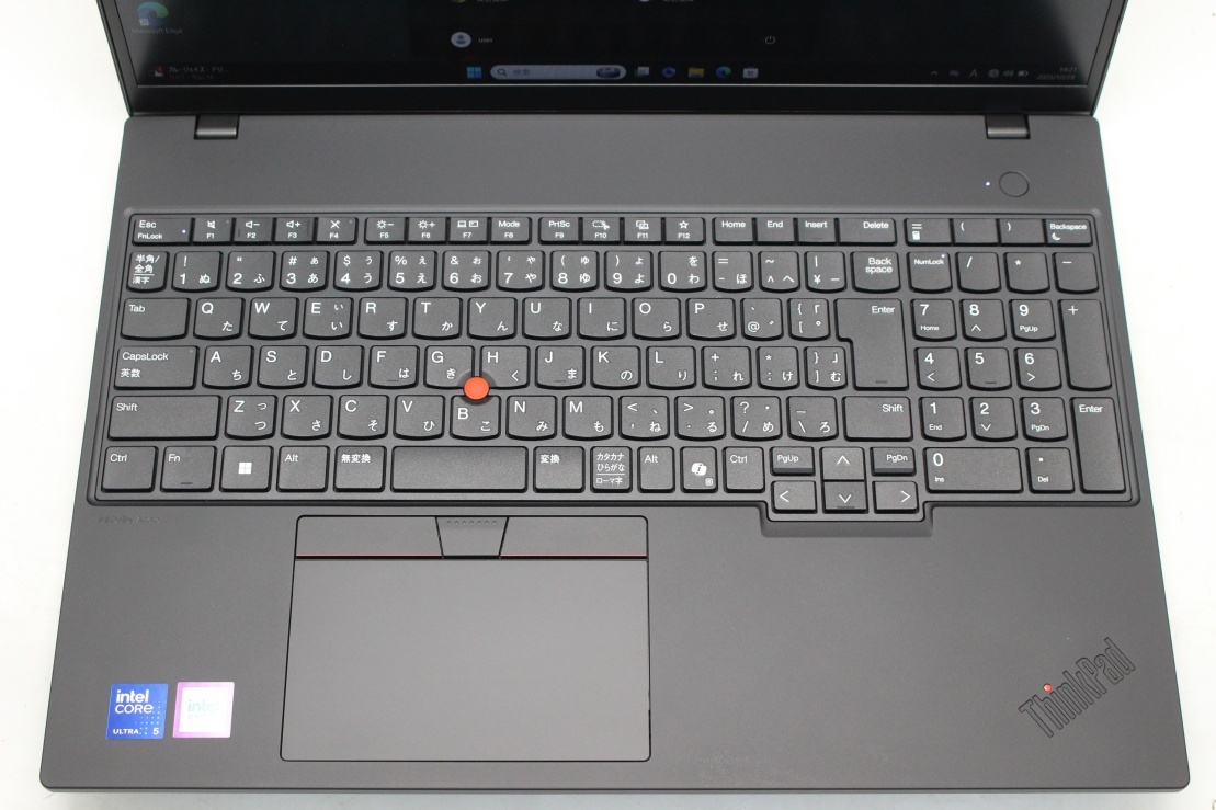 良品 AI PC フルHD対応WUXGA 16型 Lenovo ThinkPad T16 Gen3 Win11 12コア 第14世代 Ultra 5-125U 16GB カメラ Wi-Fi6 Office付き :1791w_画像5