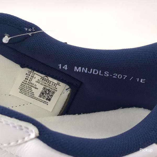 [ не использовался ] NIKE AIR JORDAN 1 LOW *85 спортивные туфли белый × темно-синий размер 32cm FB9933-141 Nike воздушный Jordan low *2003