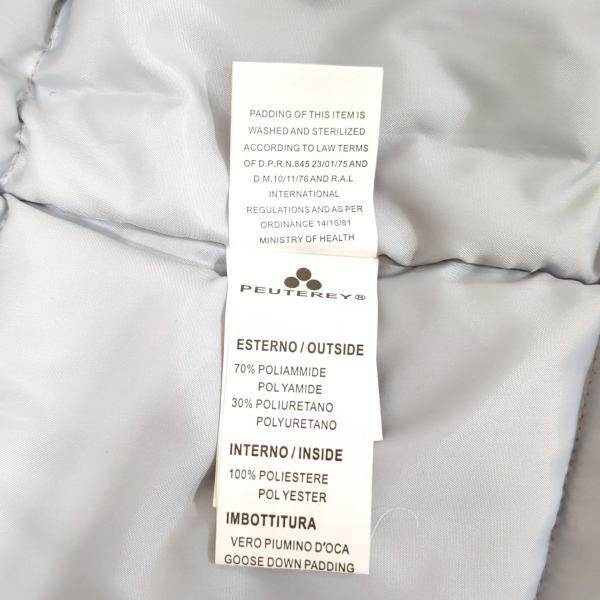 ピューテリー ダウンジャケット SIZE M グレー メンズ 古着 PEUTEREY 中古 ◆2015_画像9