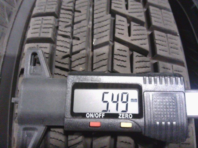 ☆ 2023年製 145/80R13 スタッドレスタイヤ YOKOHAMA ice GUARD iG60 社外品 13インチ アルミホイール 4本 中古品 KJ46 ：6E1 ☆_画像9