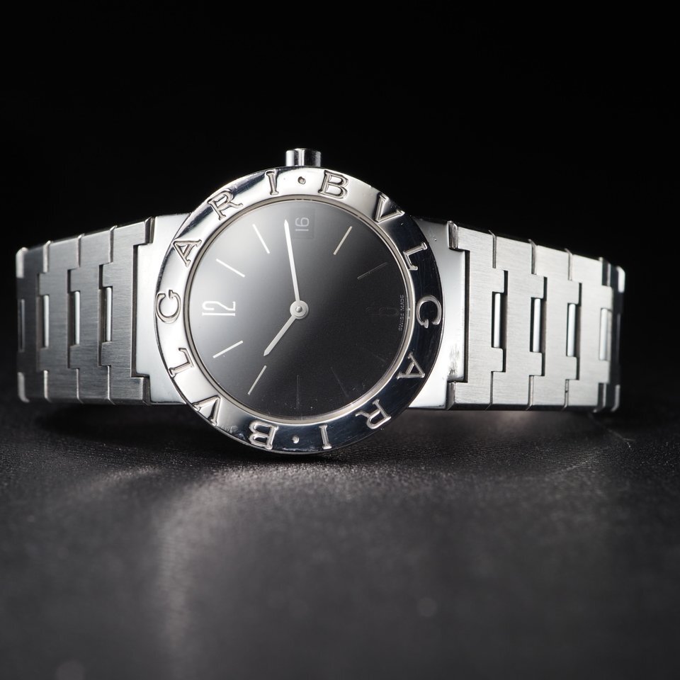 ◆1円～◆ BVLGARI ブルガリブルガリ BB30SS QZ 電池交換済み SS USED 稼働 ボーイズ メンズ 腕時計 「27799」_画像5