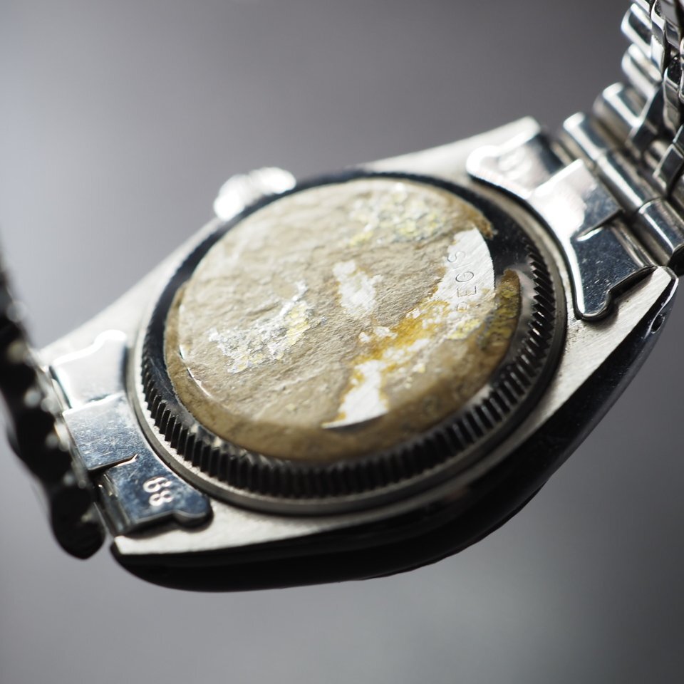 ◆即決あり/美品◆ ROLEX ロレックス オイスターパーペチュアル 6917 WG/SS 自動巻き USED 稼働 レディース 腕時計 「27704」_画像7