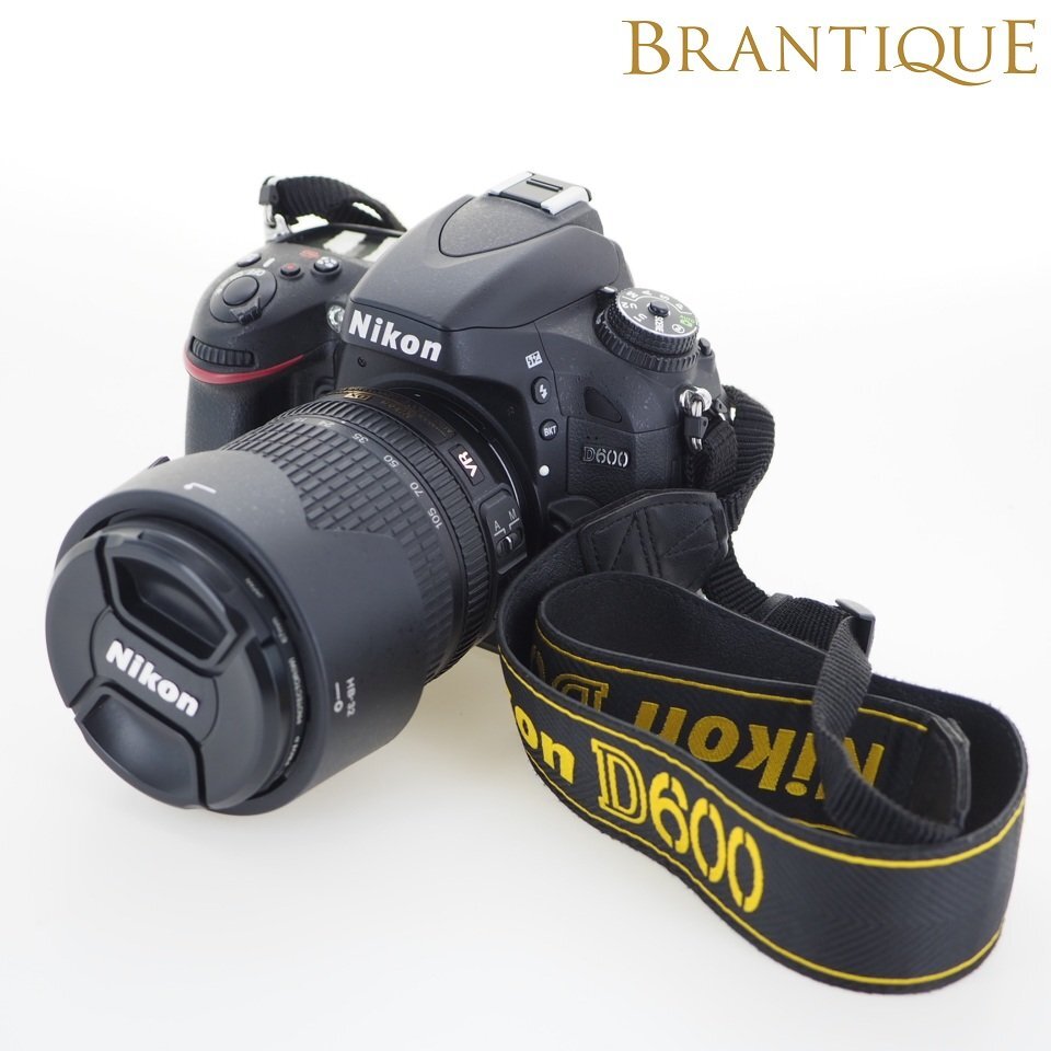 ◆1円~◆ Nicon ニコン D600 一眼デジタルカメラ 通電OK 18-105mm 13.5-5.6G 「27758」_画像1