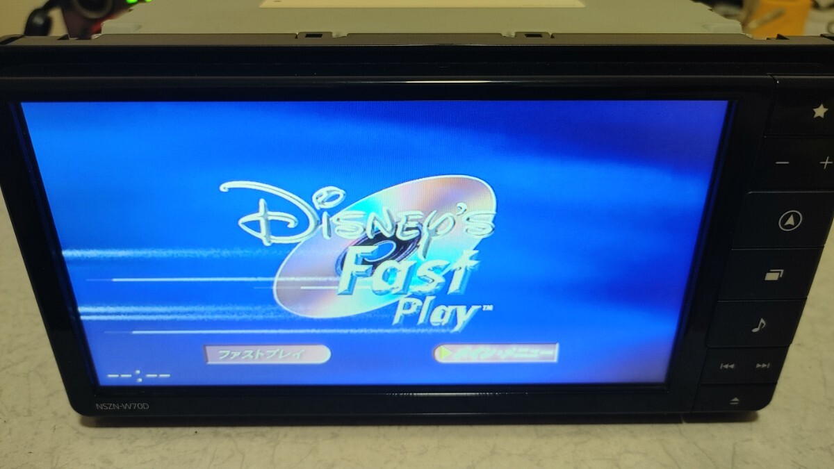 ★☆彡スバル純正 NSZN-W70D 7インチワイド 地図19年 フルセグ DVD Bluetooth USB_画像4