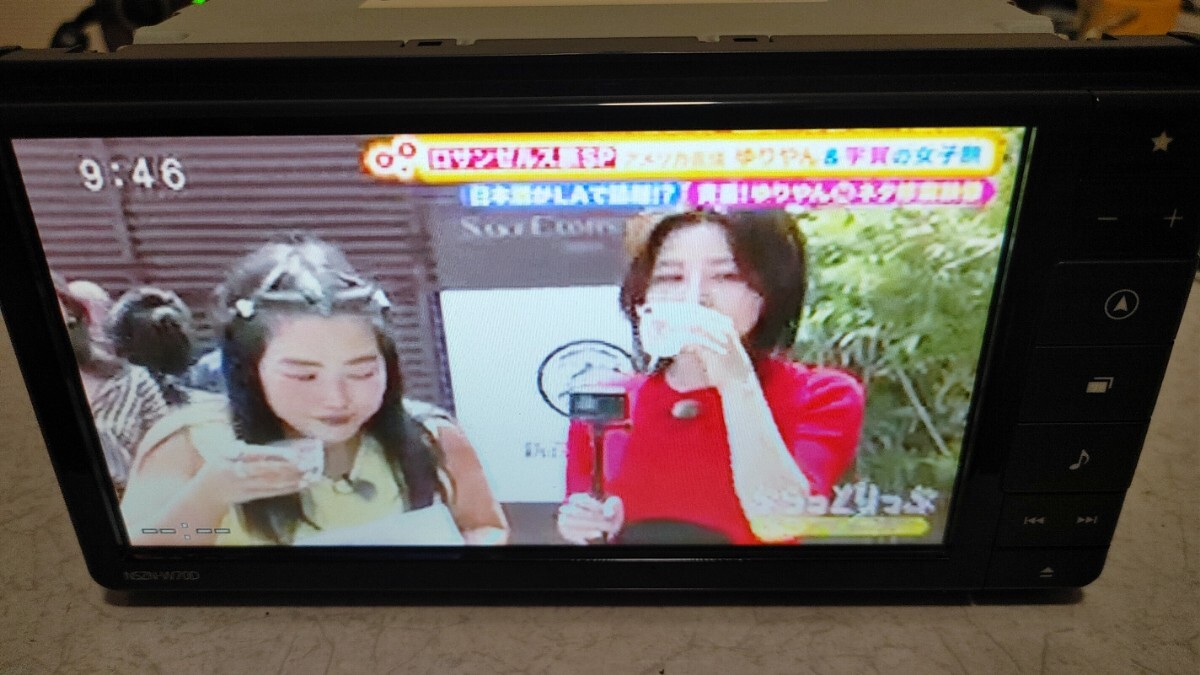 ★☆彡スバル純正 NSZN-W70D 7インチワイド 地図19年 フルセグ DVD Bluetooth USB_画像5