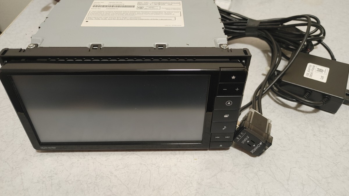 ★☆彡スバル純正 NSZN-W70D 7インチワイド 地図19年 フルセグ DVD Bluetooth USB_画像8