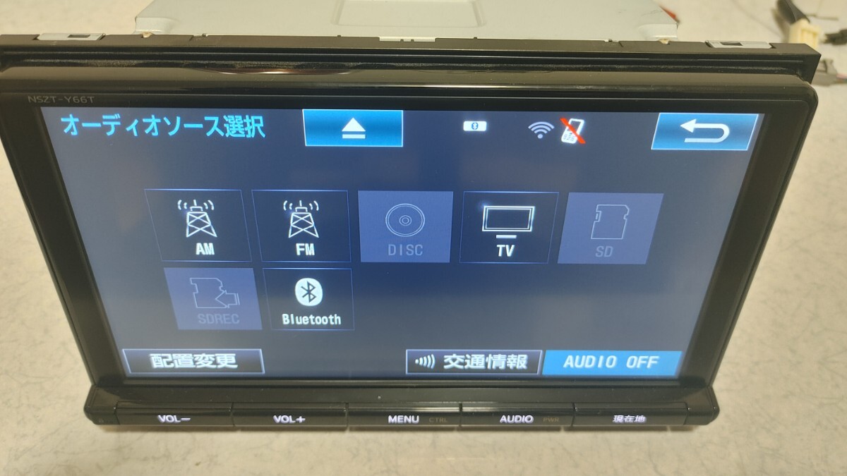 ★☆彡トヨタ純正 NSZT-Y66T メモリーナビ Bluetooth 地図データ17年★9インチ HDMI_画像5