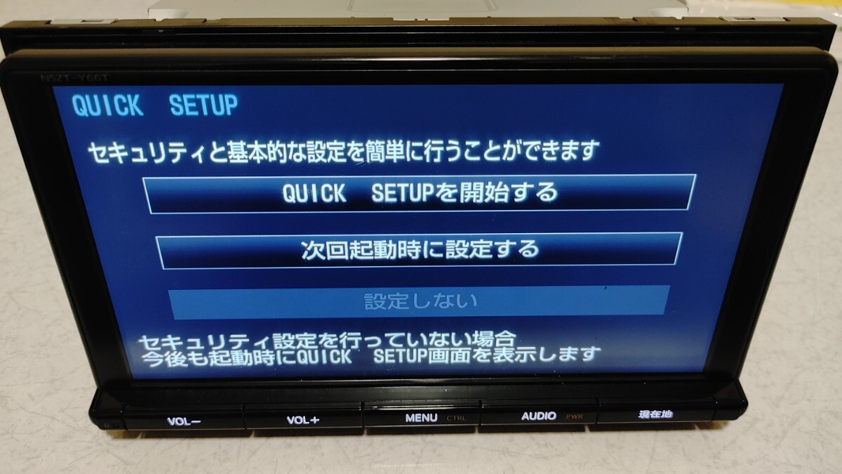 ★☆彡トヨタ純正 NSZT-Y66T メモリーナビ Bluetooth 地図データ17年★9インチ HDMI_画像9
