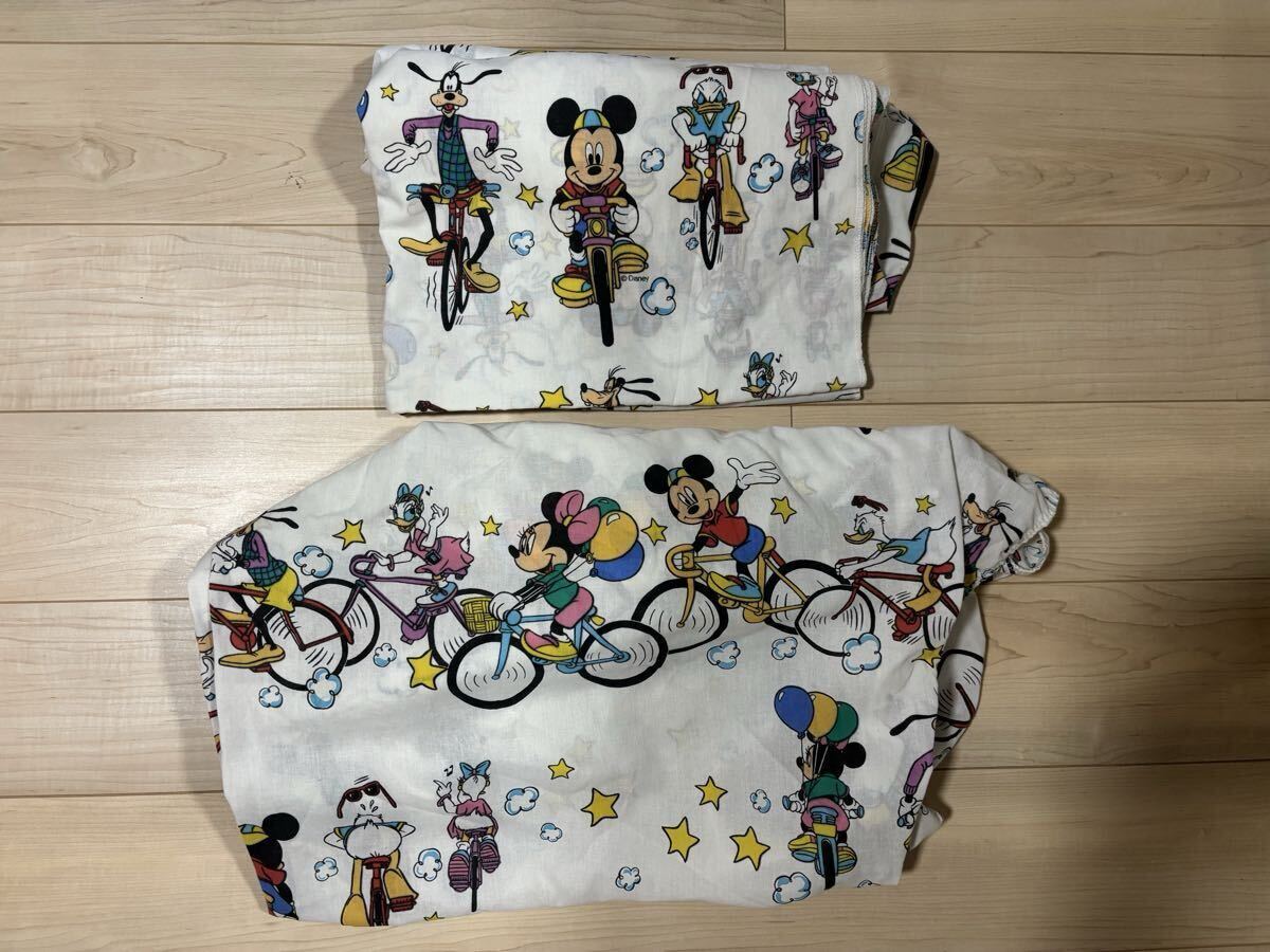 ★ヴィンテージ　キャラクター　シーツ　リメイク用　レトロ　生地　ディズニー　６枚セット売り　USA購入品　送料無料